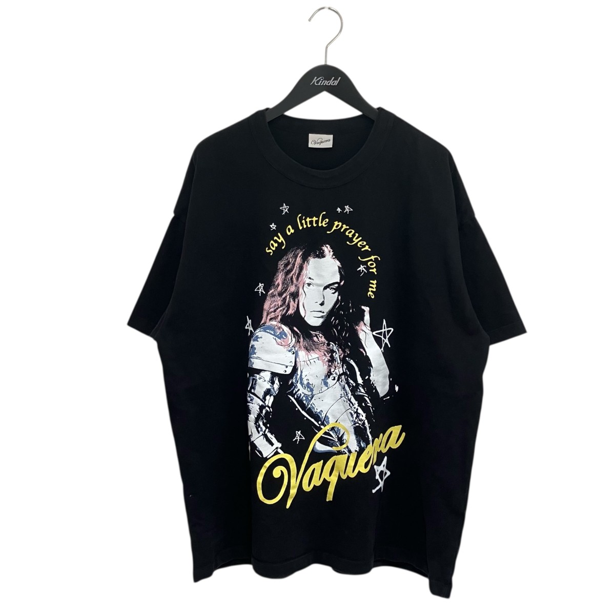 【中古】\u003cBR\u003eVaquera\u003cBR\u003eJOAN OF ARC T SHIRT プルオーバー VAQ09T012 黒いこと 大きさ：M\u003cBR\u003e【通貨価値思いなおす】