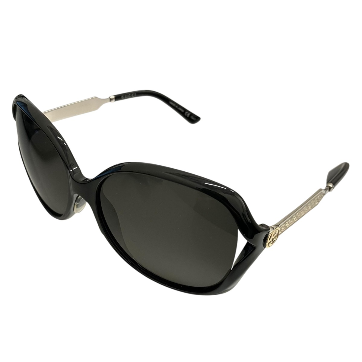 【中古】 GUCCI　 サングラス GG0076S ブラック サイズ：60□16－130 【050426】（グッチ）