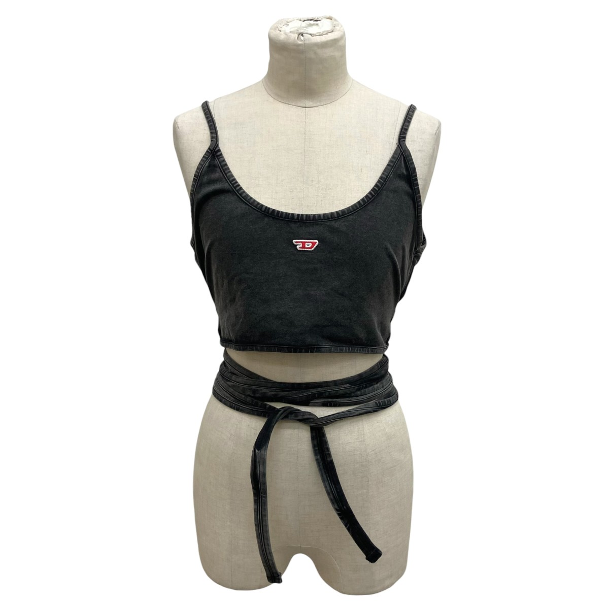 【中古】 DIESEL　 t-leya-tail-r1 キャミソール 0KIBY グレー サイズ：L 【060426】（ディーゼル）
