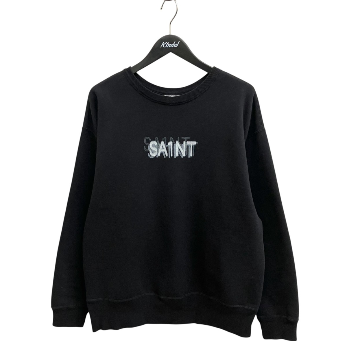 【中古】\u003cBR\u003eSAINT MICHAEL\u003cBR\u003e汗水 SM-HR8-0000-044 黒いこと×白いこと 大きさ：M\u003cBR\u003e【通貨価値思いなおす】