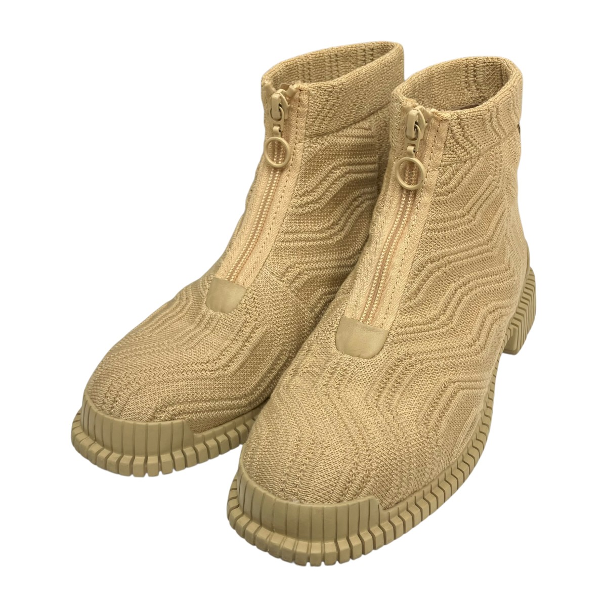 【中古】 CAMPER　 ショートブーツ K400356-014 ベージュ サイズ：37(23.5cm) 【060426】（カンペール）