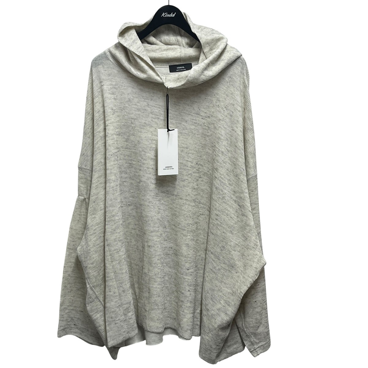 【中古】ensou．　Hypersized Hoodie パーカー ホワイト サイズ：L 【050426】（エンソウ）｜ブランド古着のカインドオル 24,090円