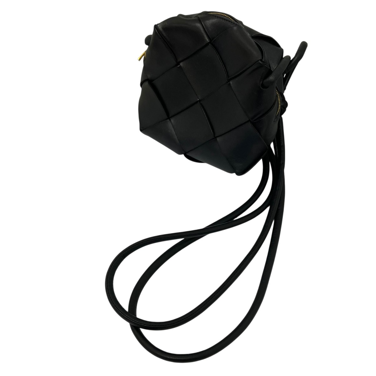 【中古】BOTTEGA VENETA ミニカセットカメラバッグ 黒いこと 大きさ：- 【060426】（ボッテガヴェネタ）