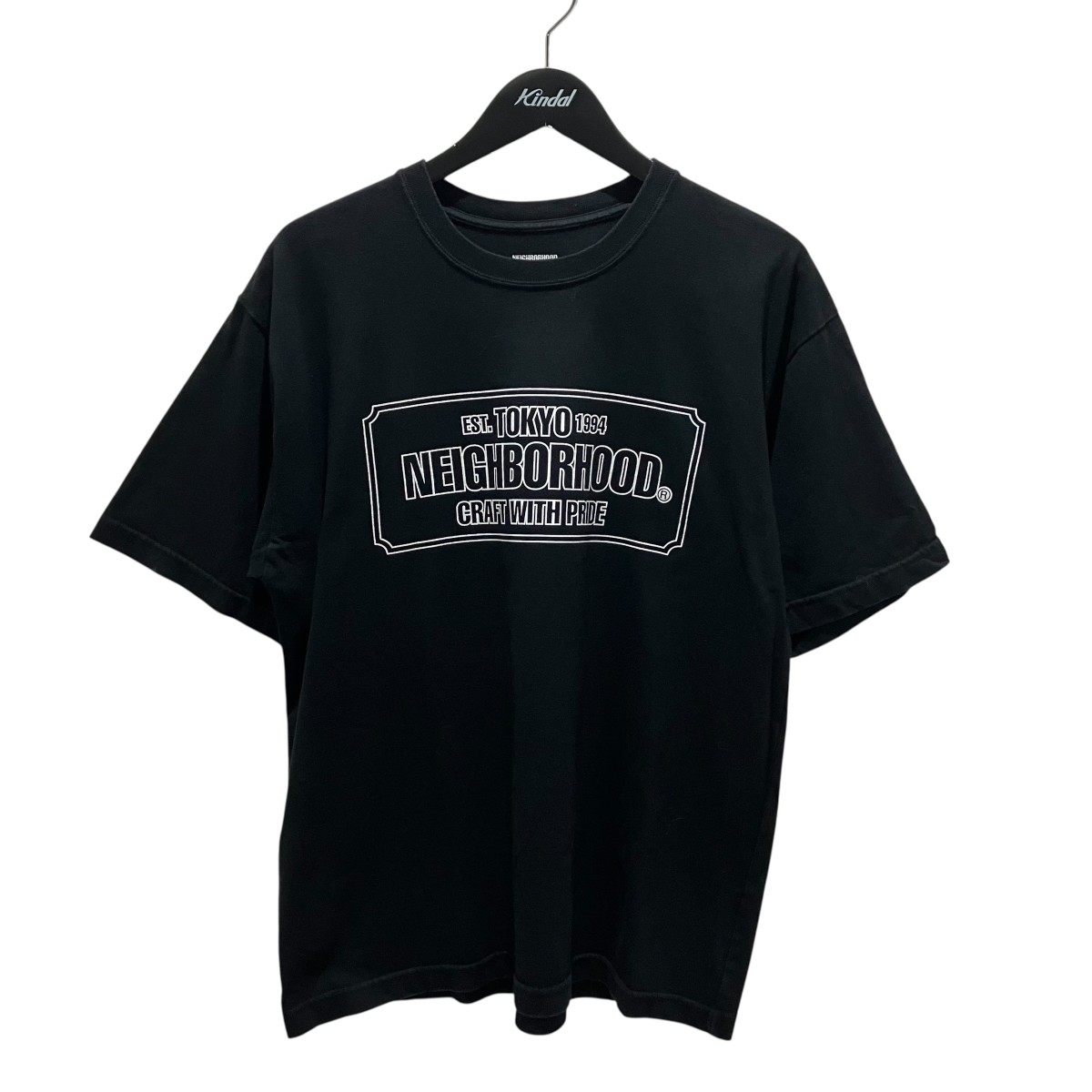 【中古】 NEIGHBORHOOD　 半袖Tシャツ ブラック サイズ：M 【060426】（ネイバーフッド）