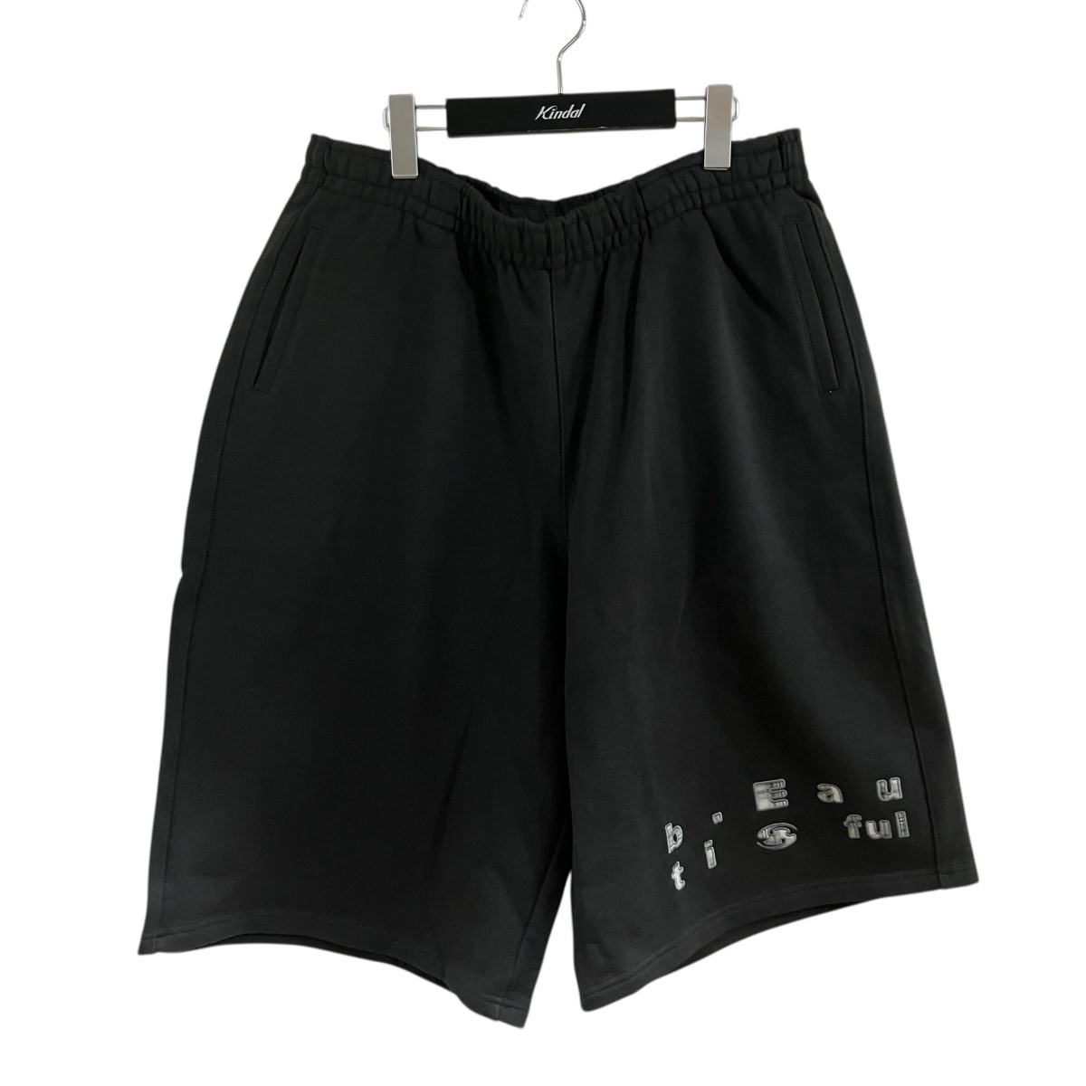 【中古】 SAN SAN GEAR　 スウェットハーフパンツ ブラック サイズ：4 【060426】（サンサンギア）