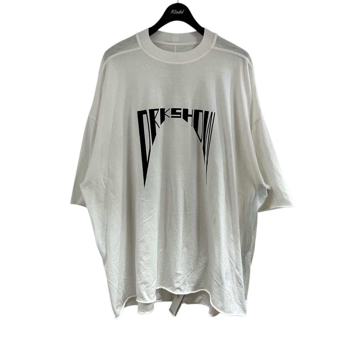 【中古】 DRKSHDW　 ロゴプリントトミーTシャツ ホワイト サイズ：ONE 【060426】（ダークシャドウ）