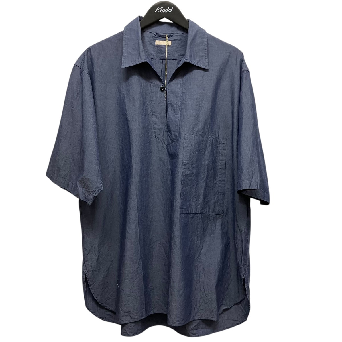 【中古】ULTERIOR 24SS WASHED CHAMBRAY POPLIN SKIPPER SHIRT 旗がしらティーシャツ ULSH47-HA161-A 米国海軍 大いさ：5 【060426】（アルテリア）