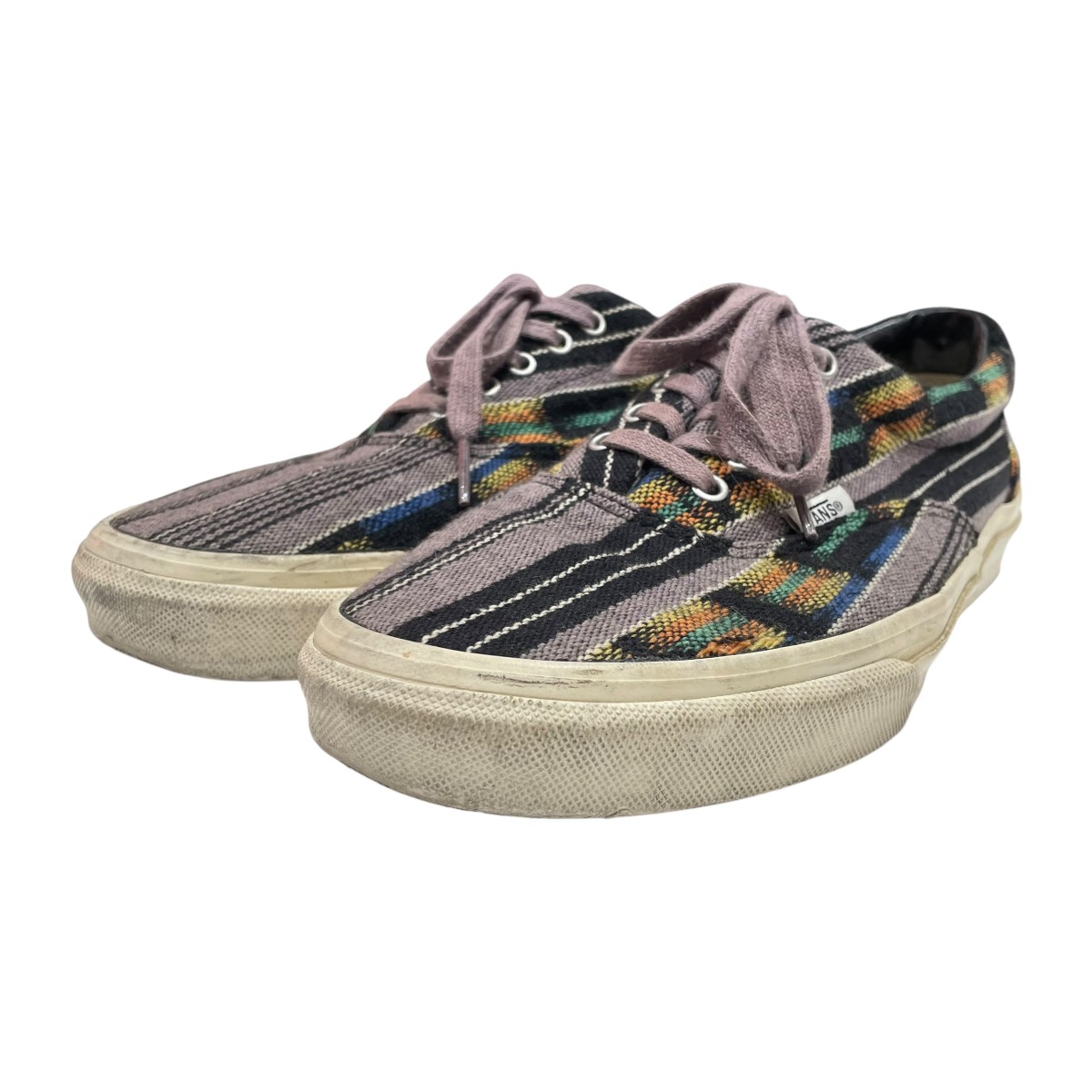 【中古】 VANS×TENDERLOIN　 V95R TENDERLOIN ERA ローカットスニーカー バイオレット×ホワイト サイズ：27 【060426】（バンズ×テンダーロイン）