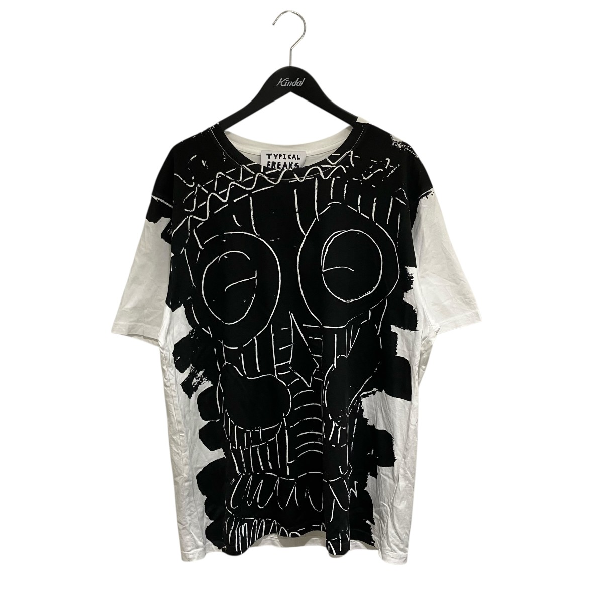 【中古】 TYPICAL FREAKS　 Tシャツ 01038 ホワイト サイズ：XXL 【060426】（ティピカル フリークス）