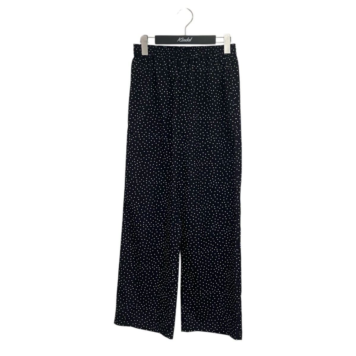 【中古】 JOURNAL STANDARD relume　 ドットパンツ イージーパンツ 23-030-462-7100-4-0 ブラック サイズ：F 【060426】（ジャーナルスタンダードレリューム）