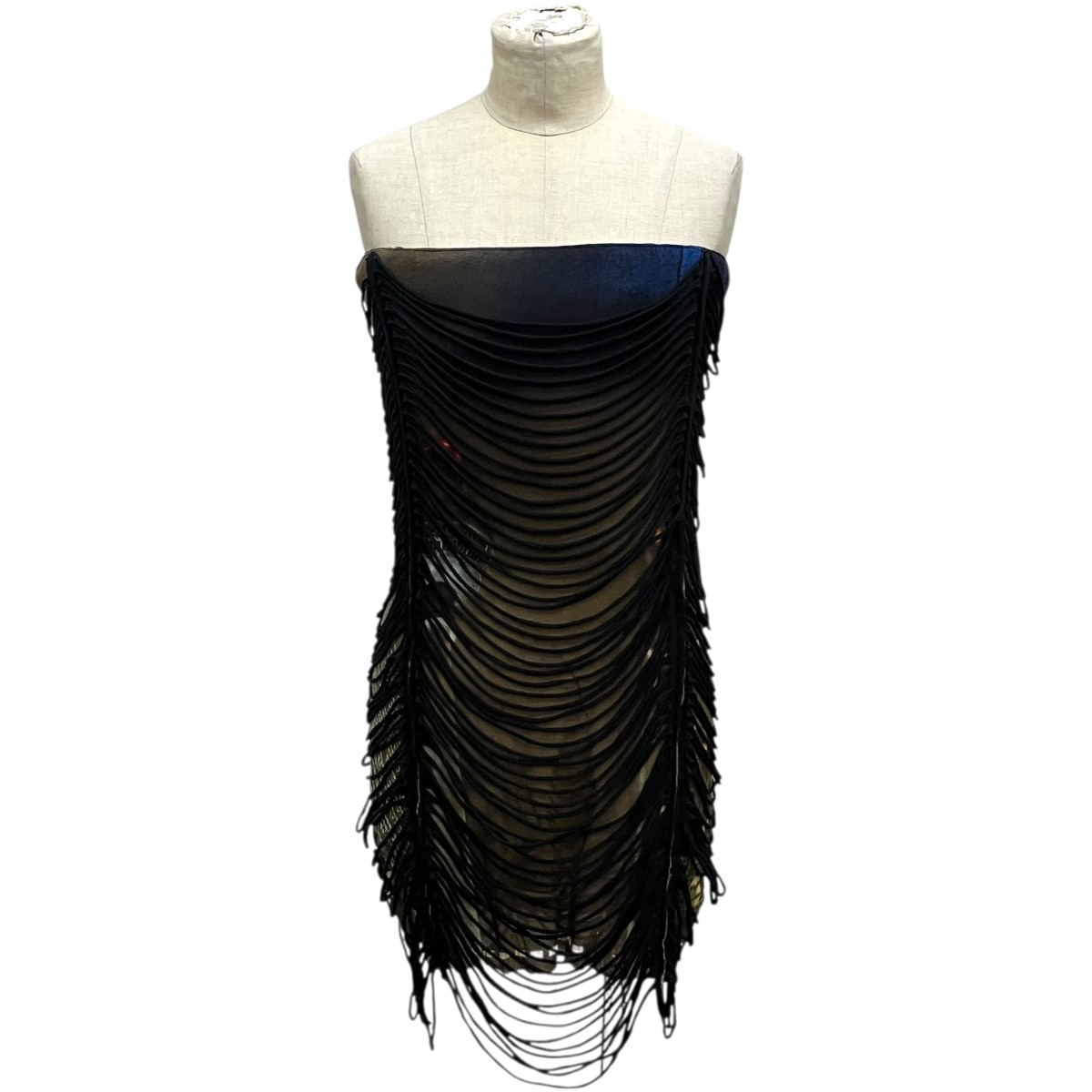 【中古】\u003cBR\u003eJean Paul GAULTIER\u003cBR\u003eSlashing 3D City Mini Dress 御召しもの 24／27-F-RO182-T551-60405030 マルチ色つや 大きさ：S\u003cBR\u003e【必要経費思いかえす】