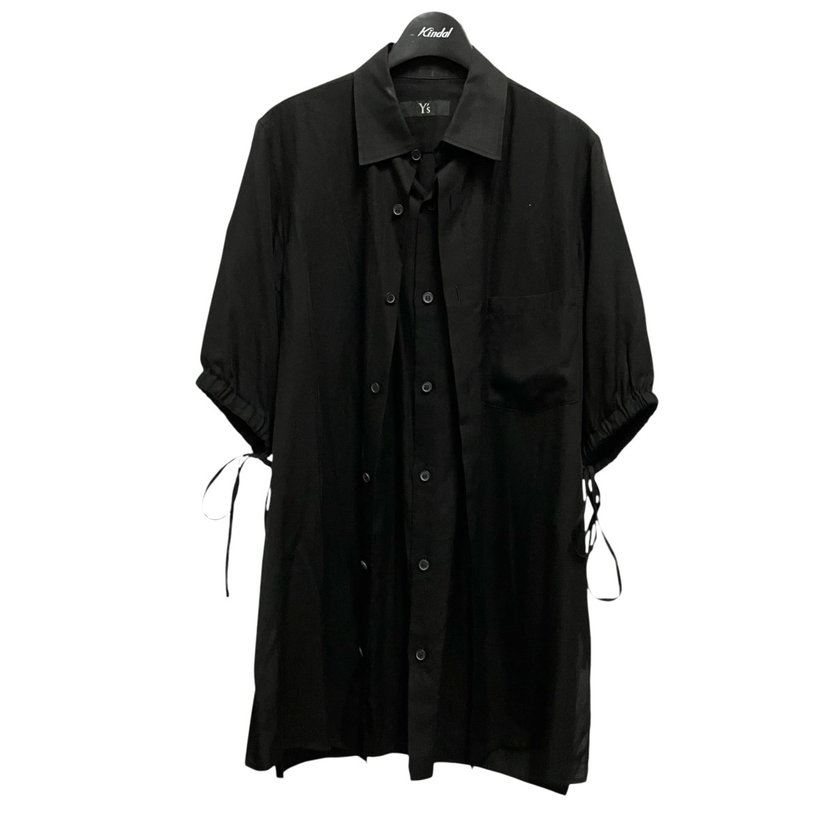 【中古】 Y’s　 半袖シャツ YS B15 204 ブラック サイズ：1 【070426】（ワイズ）
