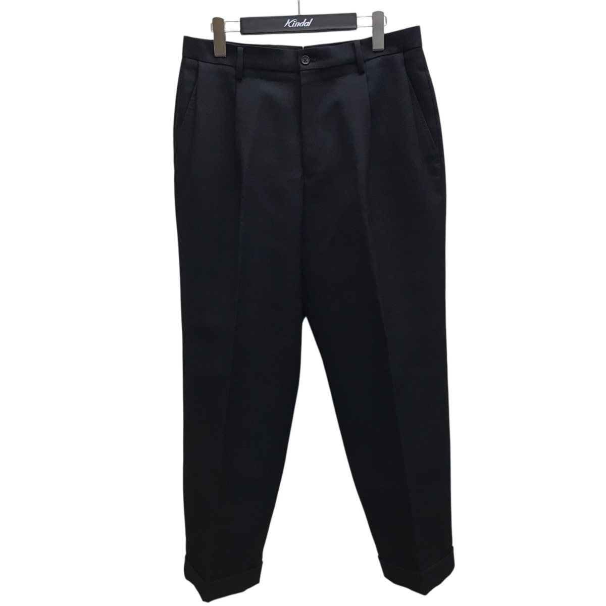 【中古】 LANVIN COLLECTION　 ウールパンツ ブラック サイズ：50 【070426】（ランバンコレクション）