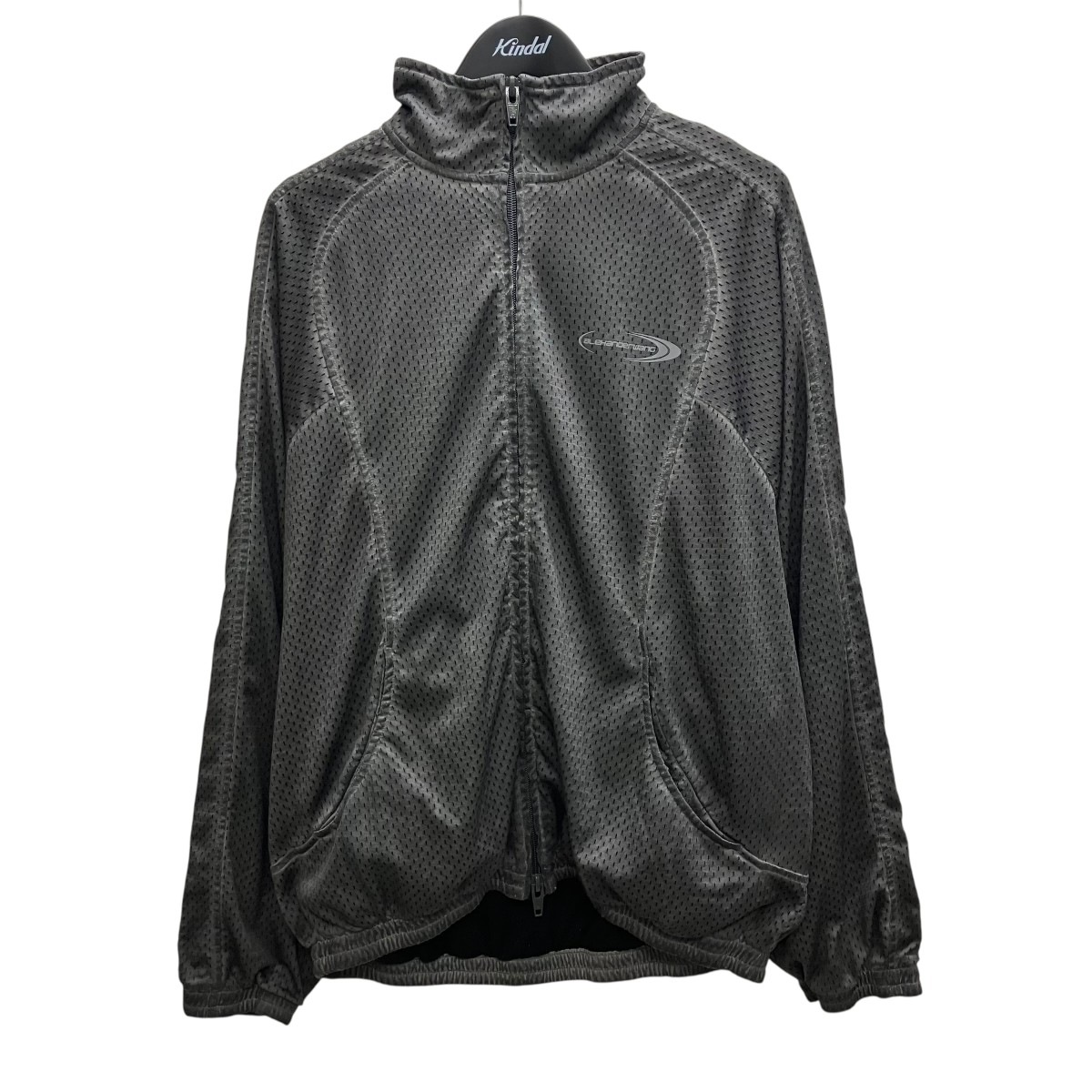 【中古】\u003cBR\u003eALEXANDER WANG\u003cBR\u003eダブルジップメッシュトラックジャケット 薄墨色 大きさ：S\u003cBR\u003e【通貨価値思いなおす】