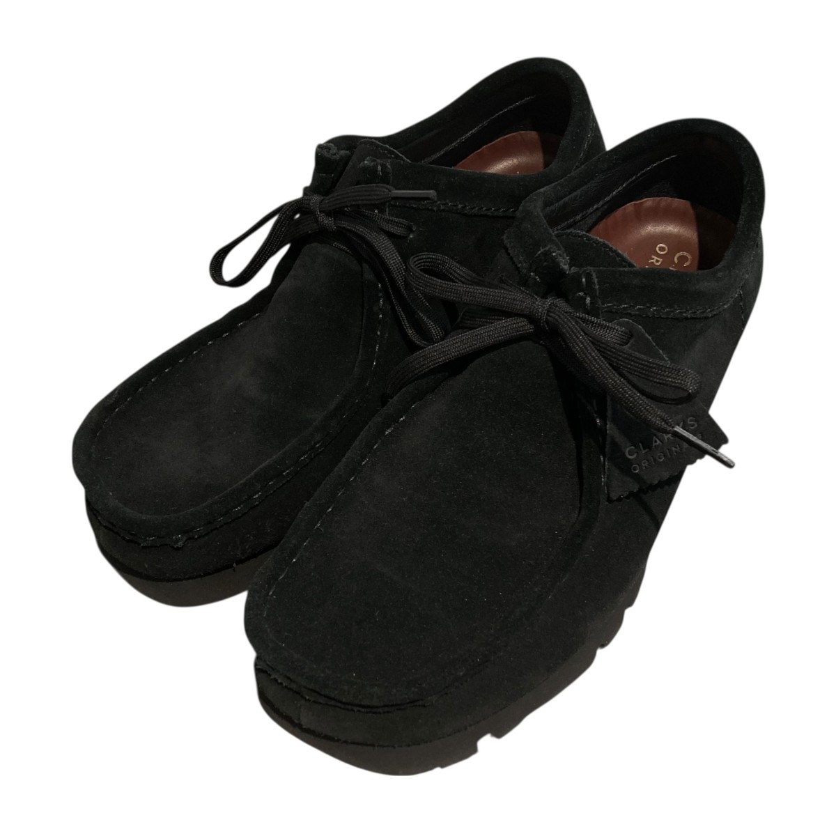 【中古】 Clarks Originals　 WallabeeGTX ワラビー ブラック サイズ：8(約26cm) 【070426】（クラークスオリジナルズ）