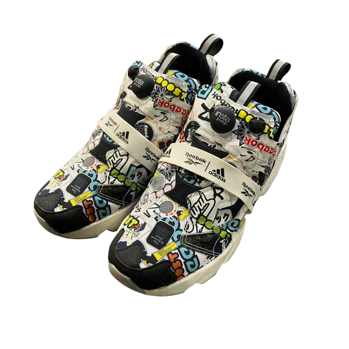 【中古】\u003cBR\u003eadidas×reebok\u003cBR\u003eスニーカー 1y3501 マルチ色合い 大きさ：27.5糎\u003cBR\u003e【通貨価値思いなおす】
