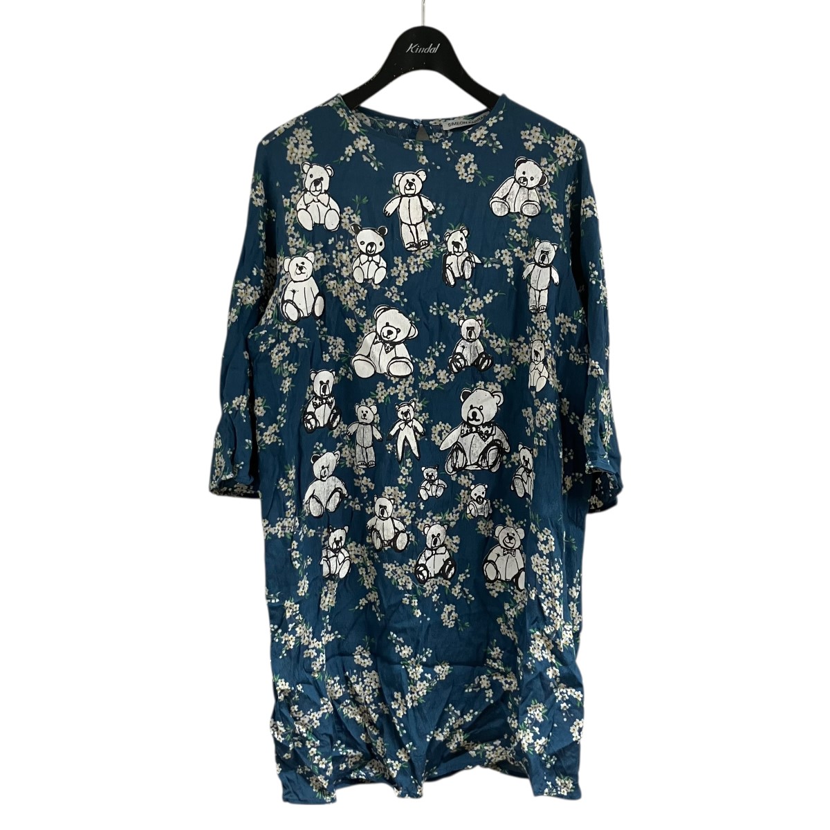 【中古】 SIMEON FARRAR　 ドレス ブルー サイズ：Free 【070426】（シメオンファラー）