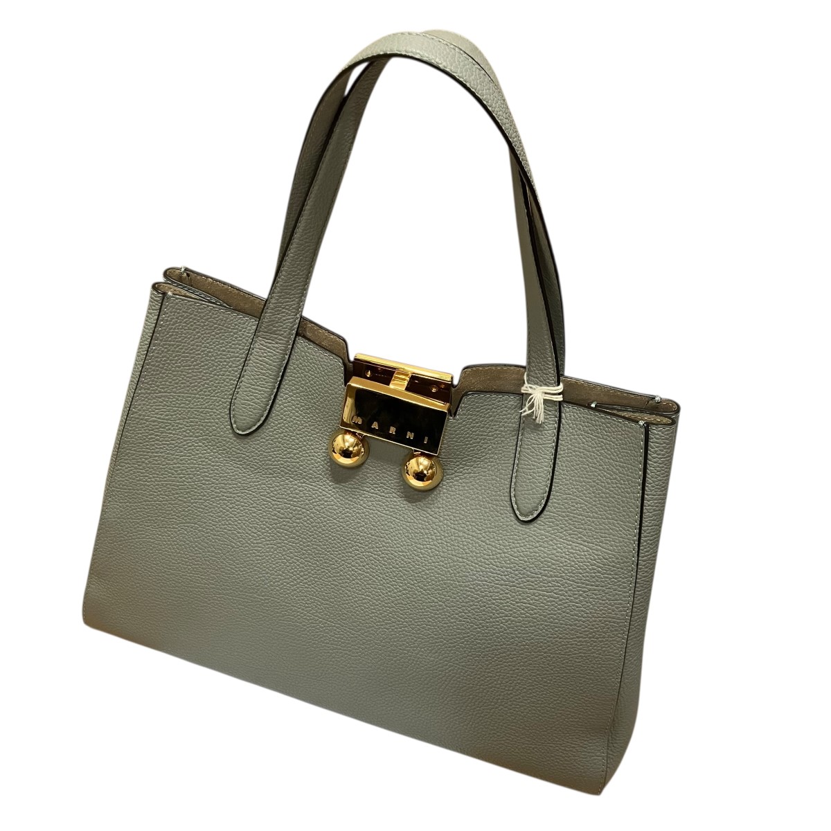 【中古】MARNI トランカルートートバッグ 薄墨色 大きさ：- 【070426】（マルニ）