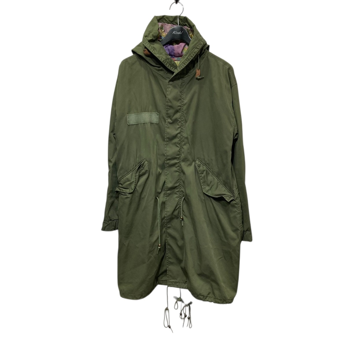 【中古】 MR＆MRS ITALY　 モッズコート オリーブ サイズ：L 【070426】（ミスターアンドミセスイタリー）