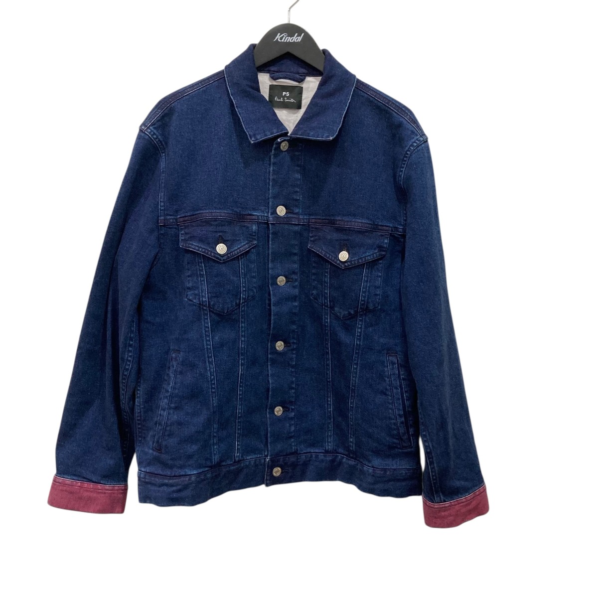 【中古】 PS Paul Smith　 デニムジャケット PYHN82923 ネイビー サイズ：XL 【070426】（ピーエスポールスミス）