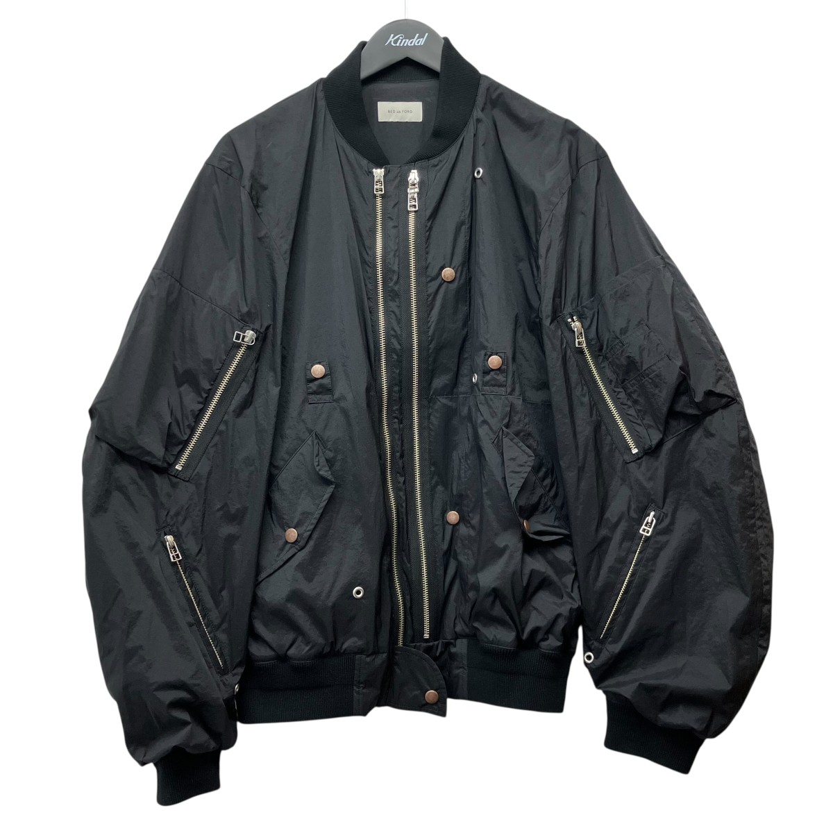 【中古】 BED J．W． FORD　 Inner Pocket MA-1 インナーポケットMA-1ジャケット 24SS-B-JM05 ブラック サイズ：1 【070426】（ベッドフォード）