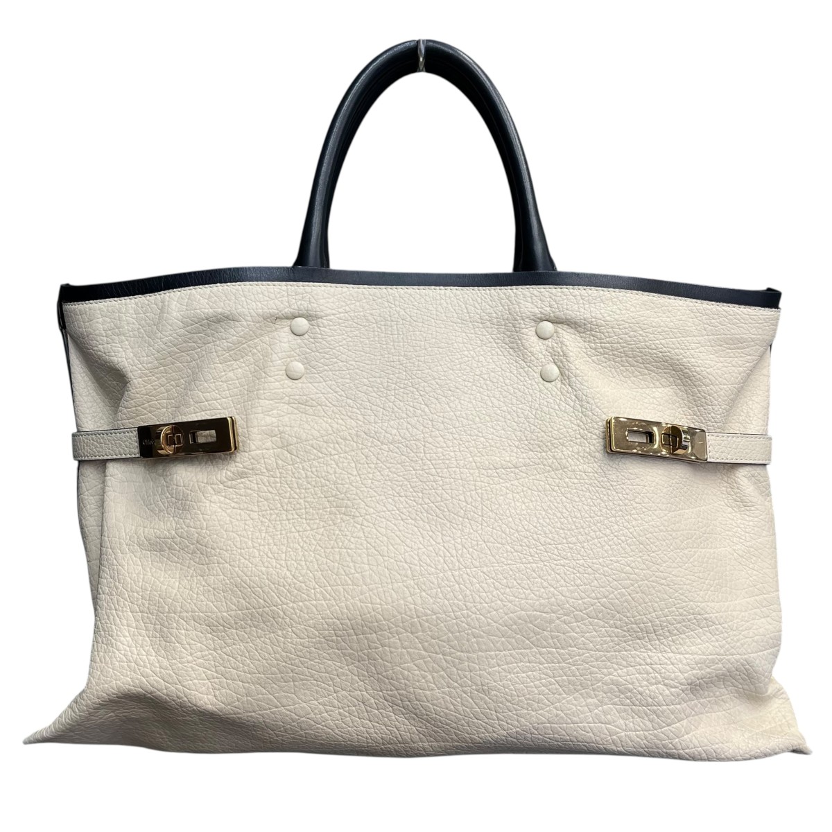 【中古】 Chloe　 シャーロット トートバッグ アイボリー サイズ：- 【070426】（クロエ）