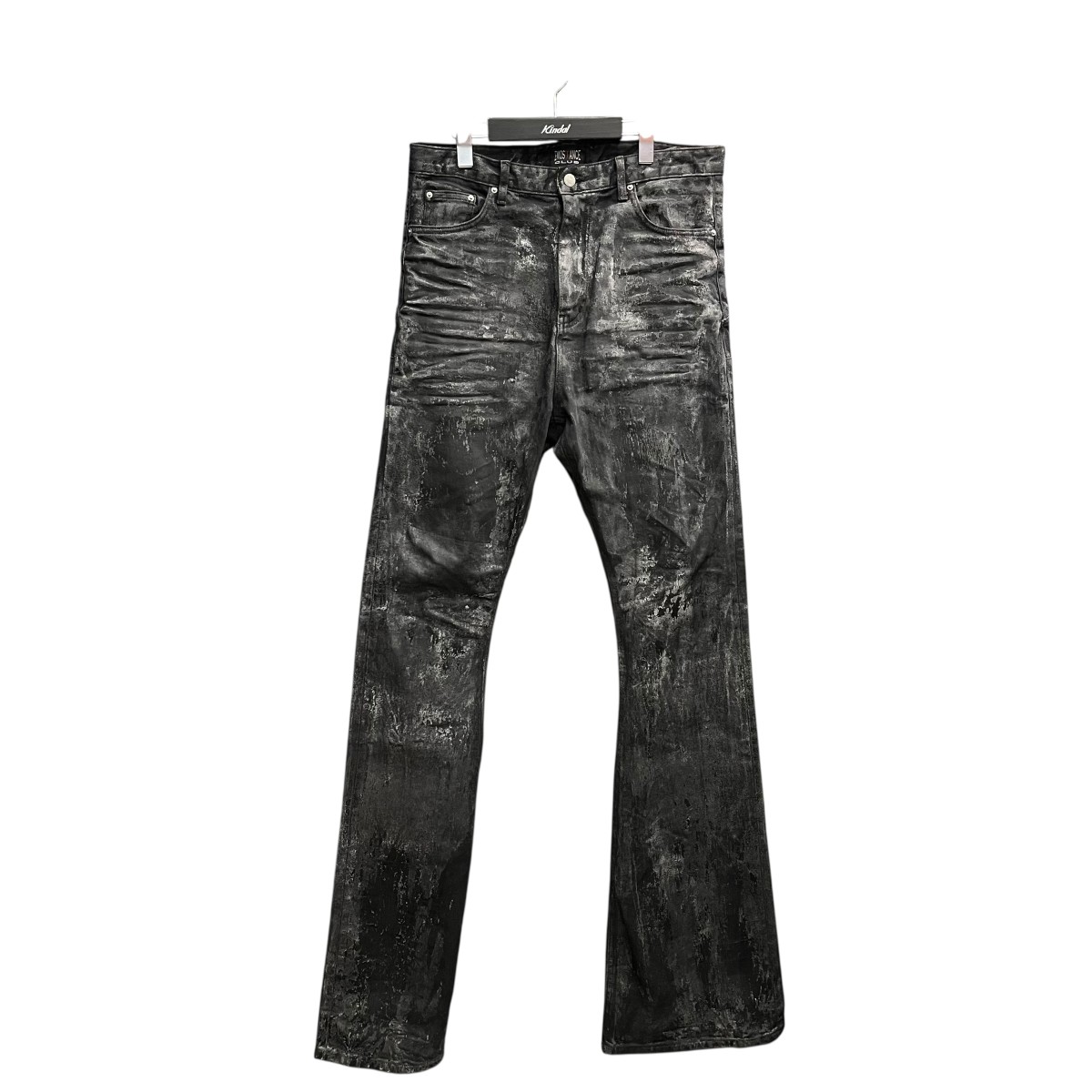 【中古】 EMOSTANCECLUB　 Baggy Flare Jeans フレアデニム ブラック サイズ：2 【070426】（エモスタンスクラブ） 28,587円