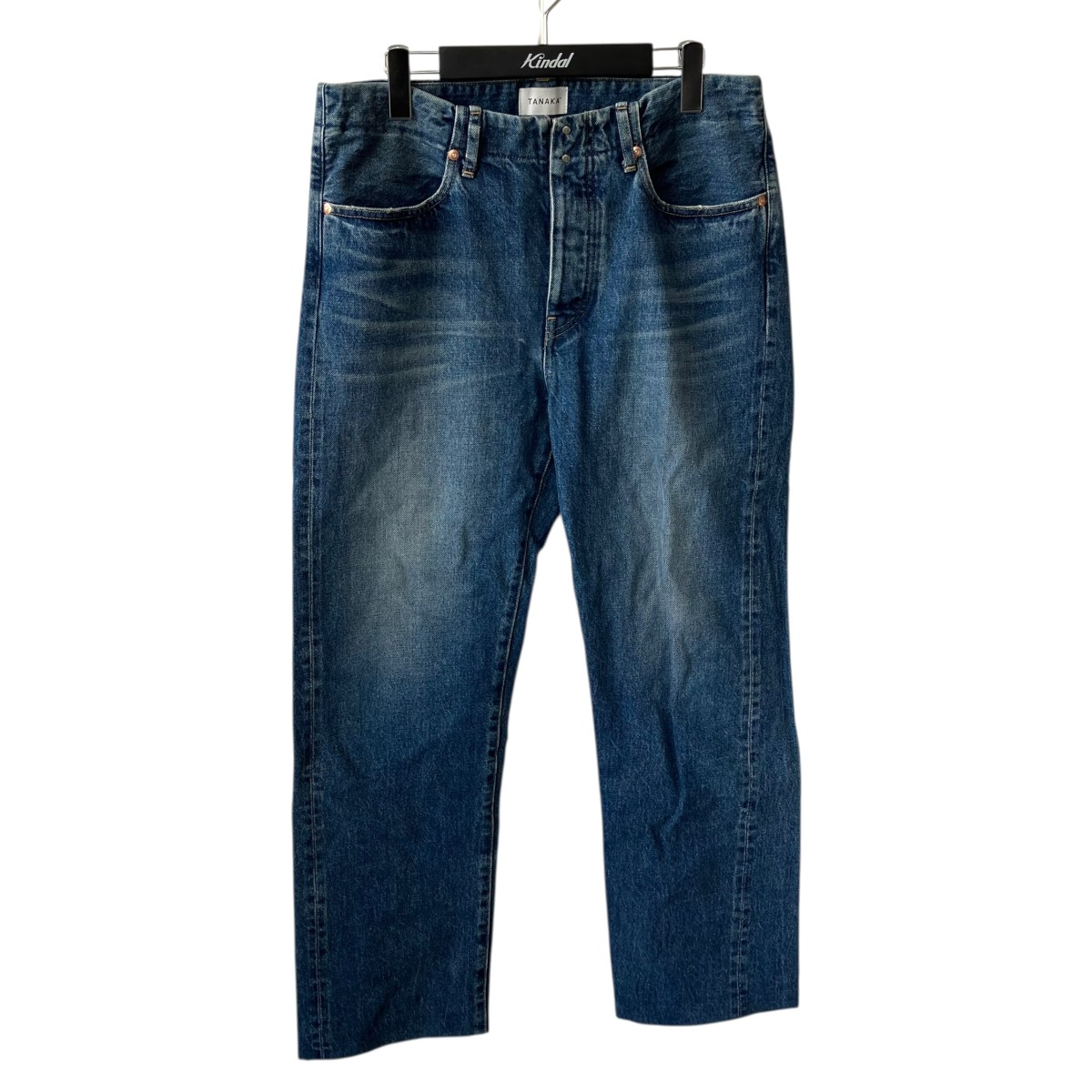 【中古】\u003cBR\u003eTANAKA\u003cBR\u003eSTRAIGHT JEAN TROUSERS VINTAGE BLUE ジーンズズボン下 ST-126 インディゴ 大きさ：30\u003cBR\u003e【通貨価値思いなおす】