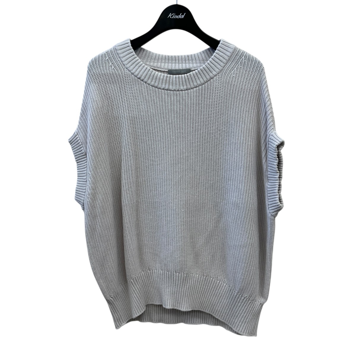 【中古】 theory luxe　 ニットベスト 03-4301767 ライトグレー サイズ：38 【080426】（セオリーリュクス）