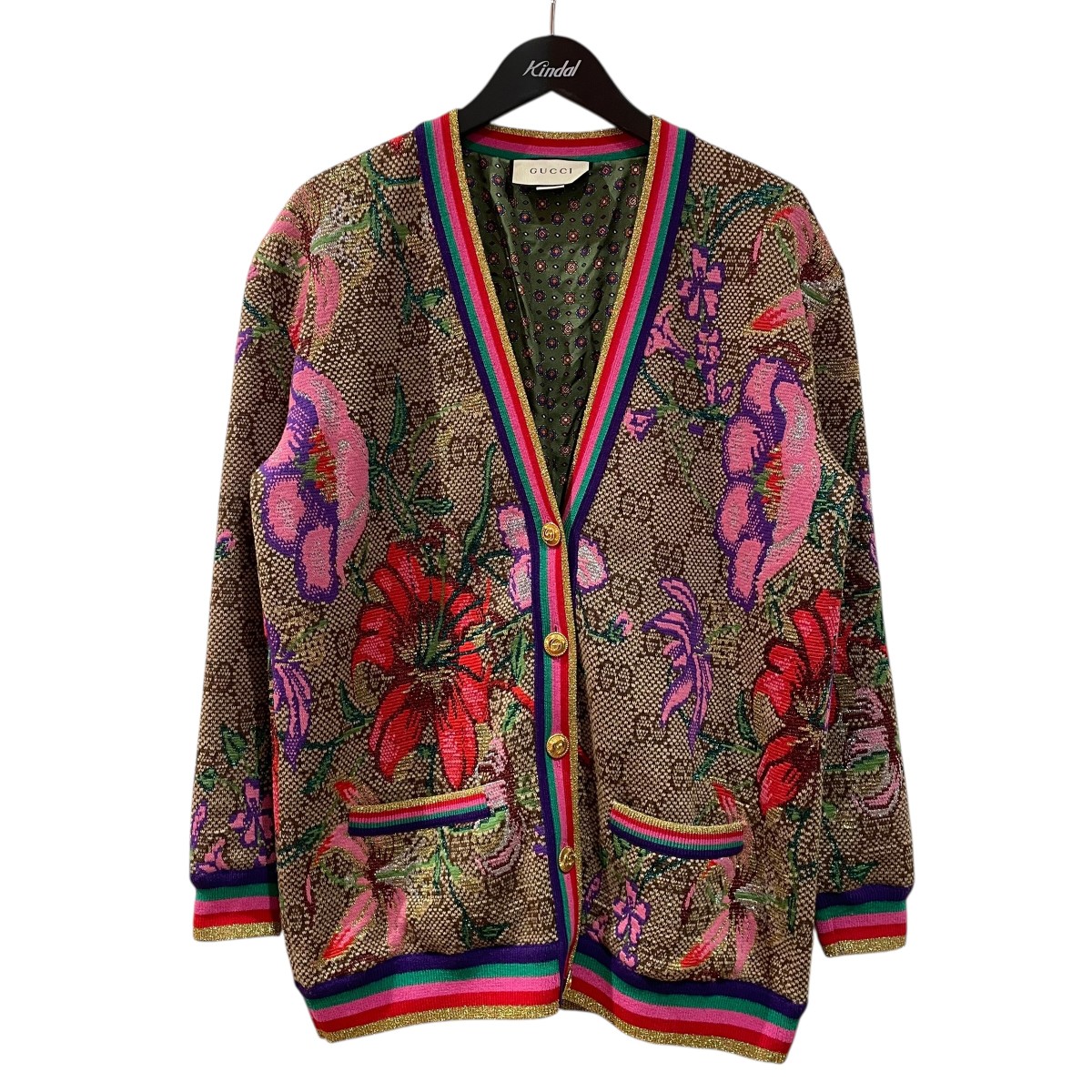 【中古】GUCCI ジレー 606080 マルチ色つや 大きさ：S 【070426】（グッチ）