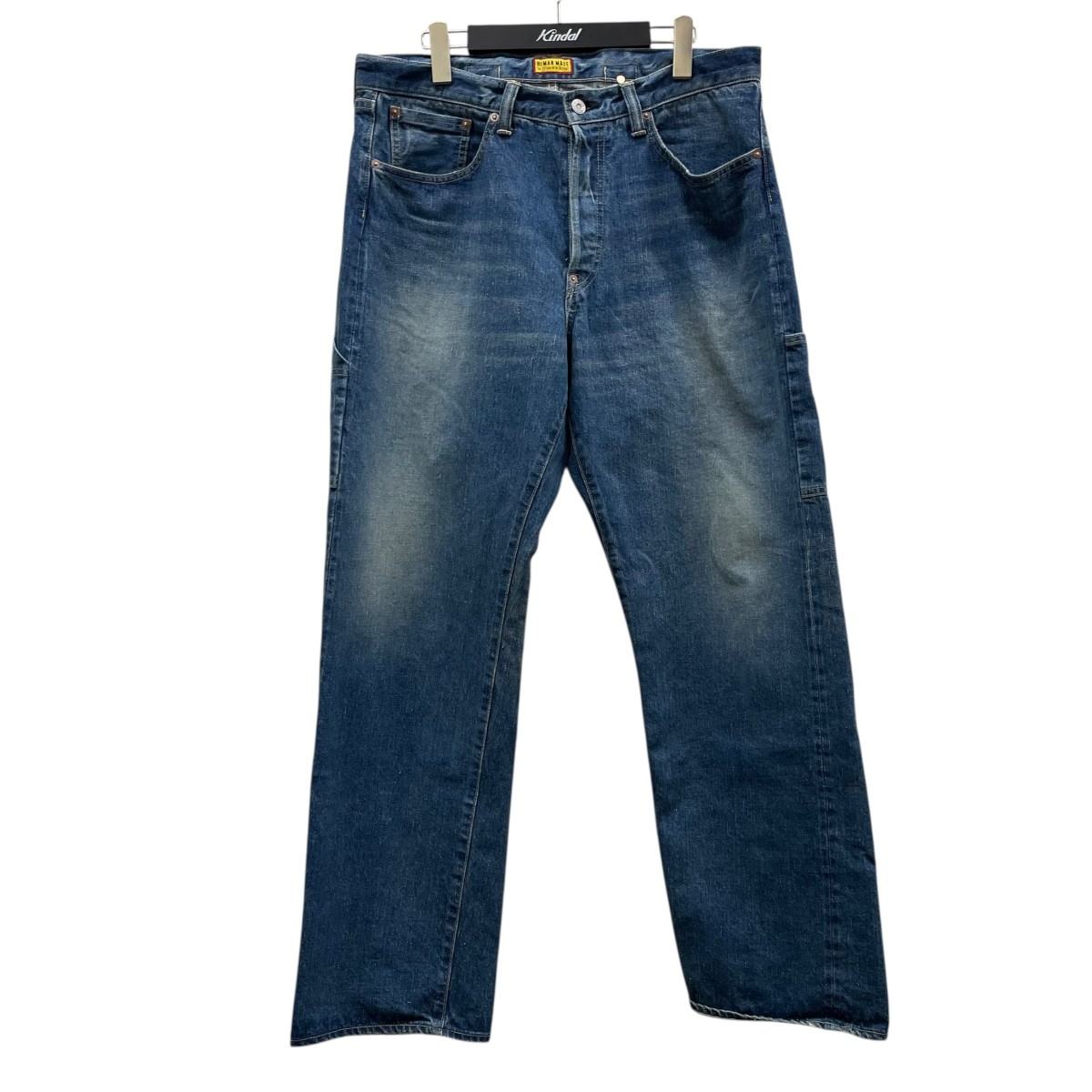 【中古】 HUMAN MADE　 STRAIGHT DENIM PANTS FUTURE ストレートデニムパンツフューチャー デニムパンツ HM31PT002 インディゴ サイズ：34 【070426】（ヒューマンメイド）