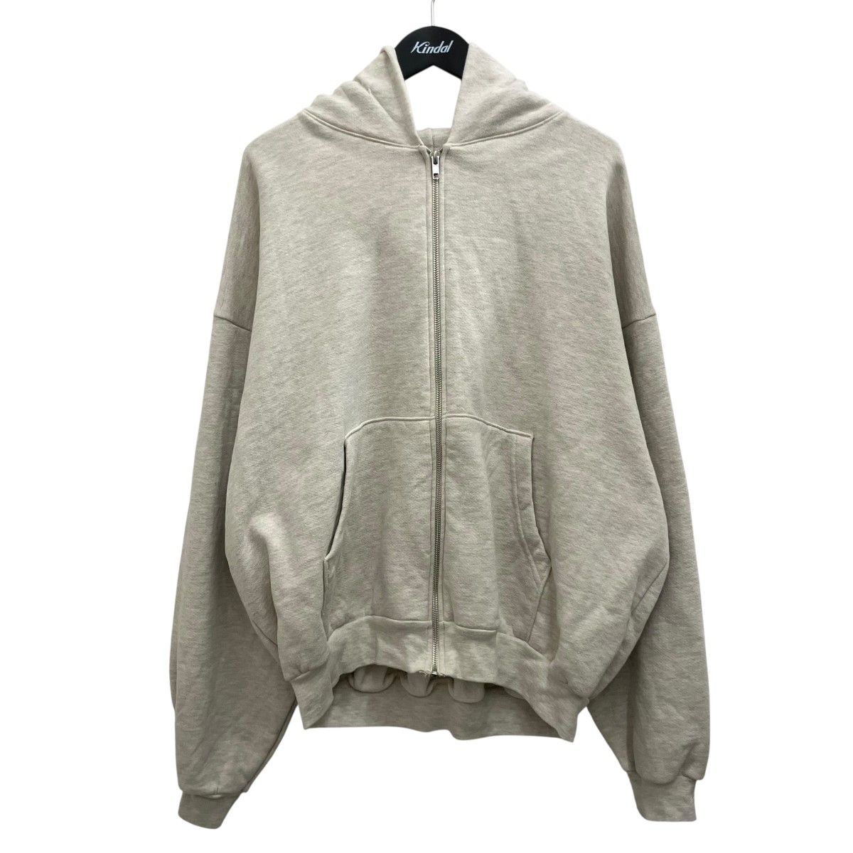 【中古】 LOS ANGELES APPAREL　 ジップパーカー グレー サイズ：XL 【070426】（ロサンゼルスアパレル）