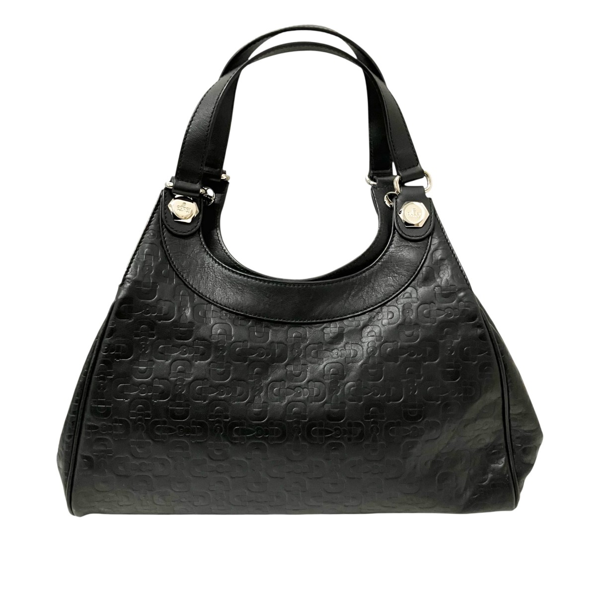 【中古】 GUCCI　 チャーミー トートバッグ 289714 ブラック 【080426】（グッチ）