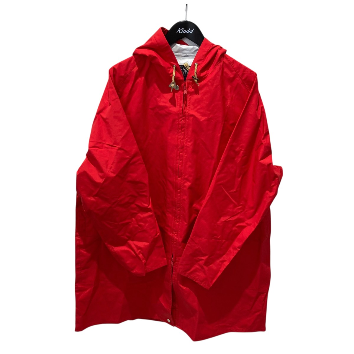 【中古】 RockyMountainFeatherBed　 GRAND TETON COLLECTION JACKSON PARKA ナイロンコート 250-212-04 レッド サイズ：M 【080426】（ロッキーマウンテンフェザーベッド）