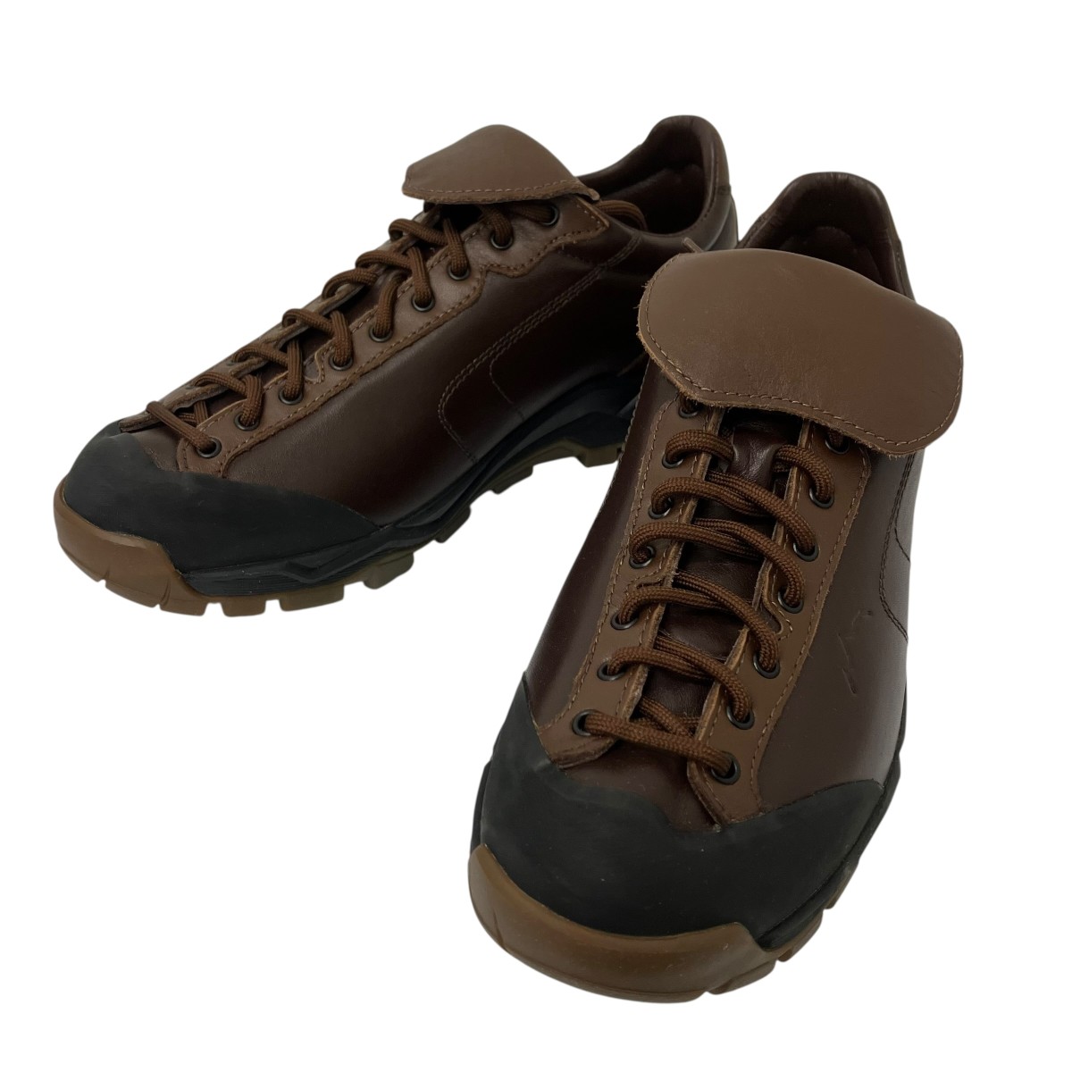 【中古】 DIEME　 Movida Hp Tobacco レザースニーカー ブラウン サイズ：41(26.5cm) 【080426】（ディエッメ）