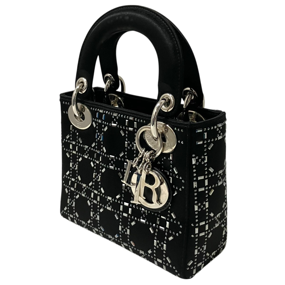 【中古】 Christian Dior　 【レディディオール】 ショルダーバッグ WS12575 ブラック 【080426】（クリスチャンディオール）