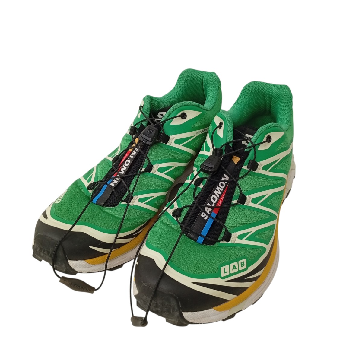 【中古】 SALOMON　 XT-6 スニーカー 475831 グリーン サイズ：27.0cm 【080426】（サロモン）