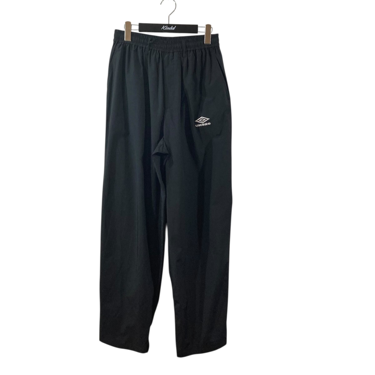 【中古】 ssstein×UMBRO CO NY POPLIN TRACK TROUSERS ナイロンパンツ 1344 ブラック サイズ:S 【080426】(シュタイン×アンブロ)