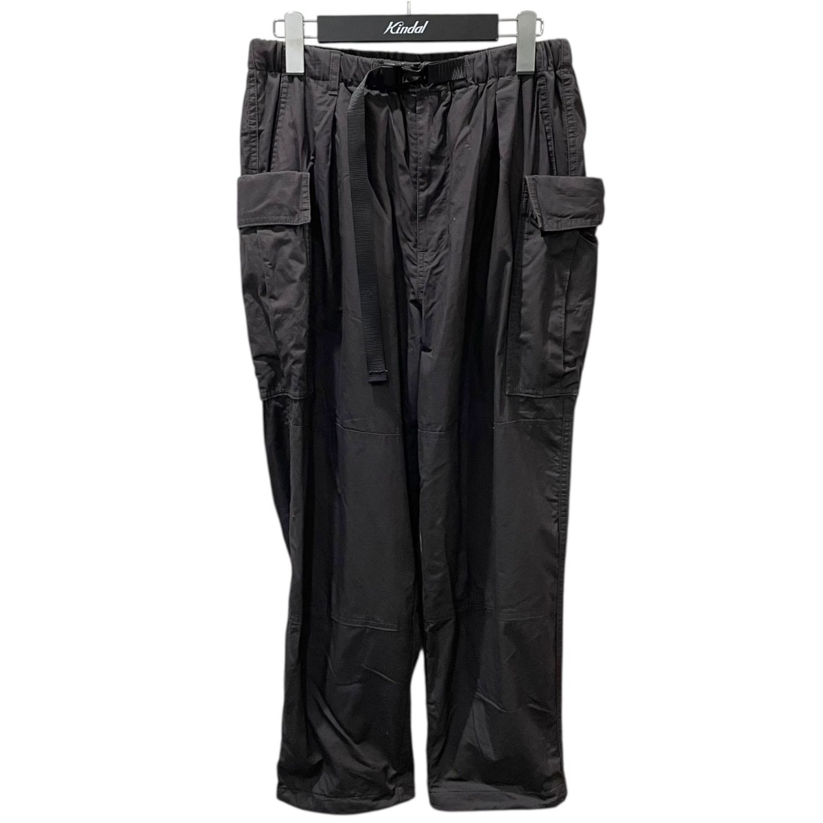 【中古】 GRIP SWANY×koti BEAUTY＆YOUTH　 22AW カーゴパンツ FIRE PROOF BUSH PANTS ファイアプルーフ ブッシュパンツ 1214-599-8672 チャコールグレー サイズ：S 【080426】（グリップスワニー×コティ ビューティーアンドユース）