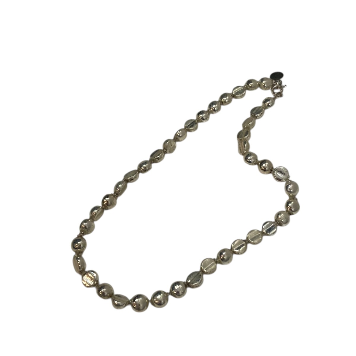 【中古】 Sisi Joia　 Fiole Necklace Round ラウンド ネックレス SJ001-00508 ゴールド×シルバー 【080426】（シシジョイア）