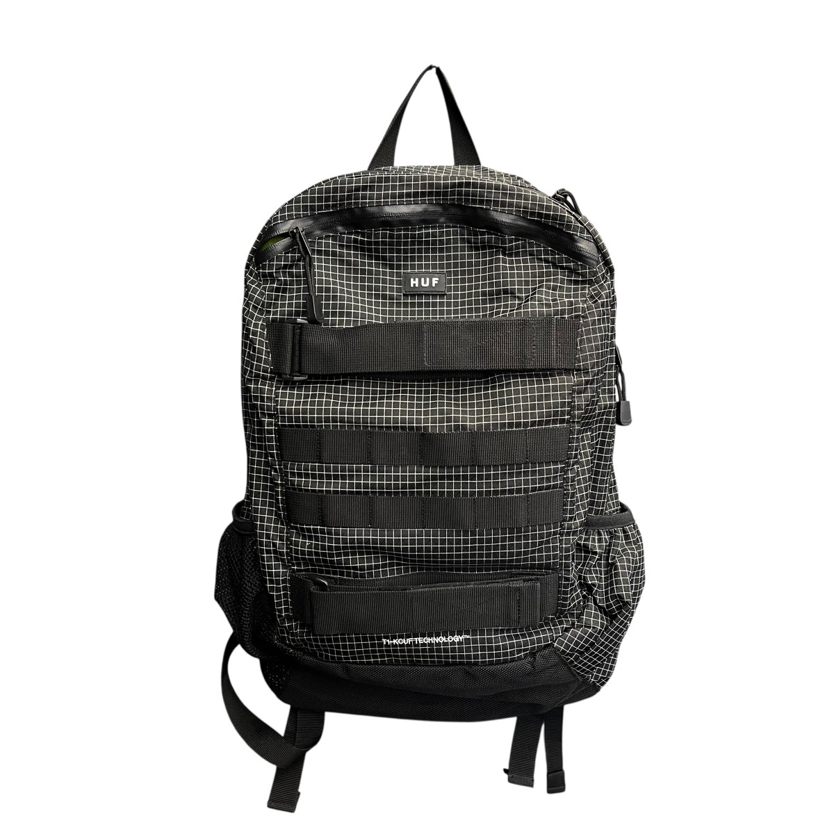【中古】 HUF　 GRID MISSION BACKPACK リュック ブラック サイズ：- 【080426】（ハフ）