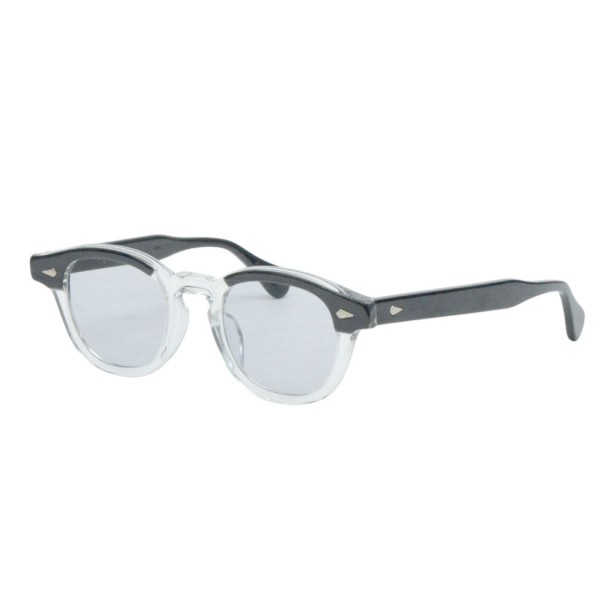 【中古】 JULIUS TART OPTICAL　 AR　サングラス　眼鏡　アイウェア クリア×ブラック サイズ：46□22 【080426】（ジュリアスタートオプティカル）