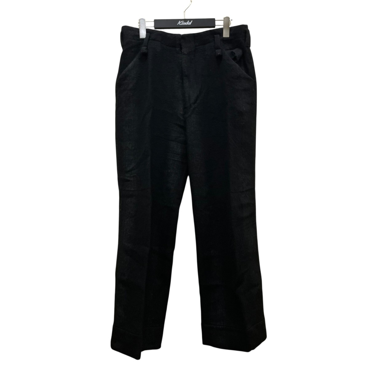 【中古】 SHINYA KOZUKA　 COALMAN ウールパンツ 2002SK37 ブラック サイズ：L 【080426】（シンヤコヅカ）