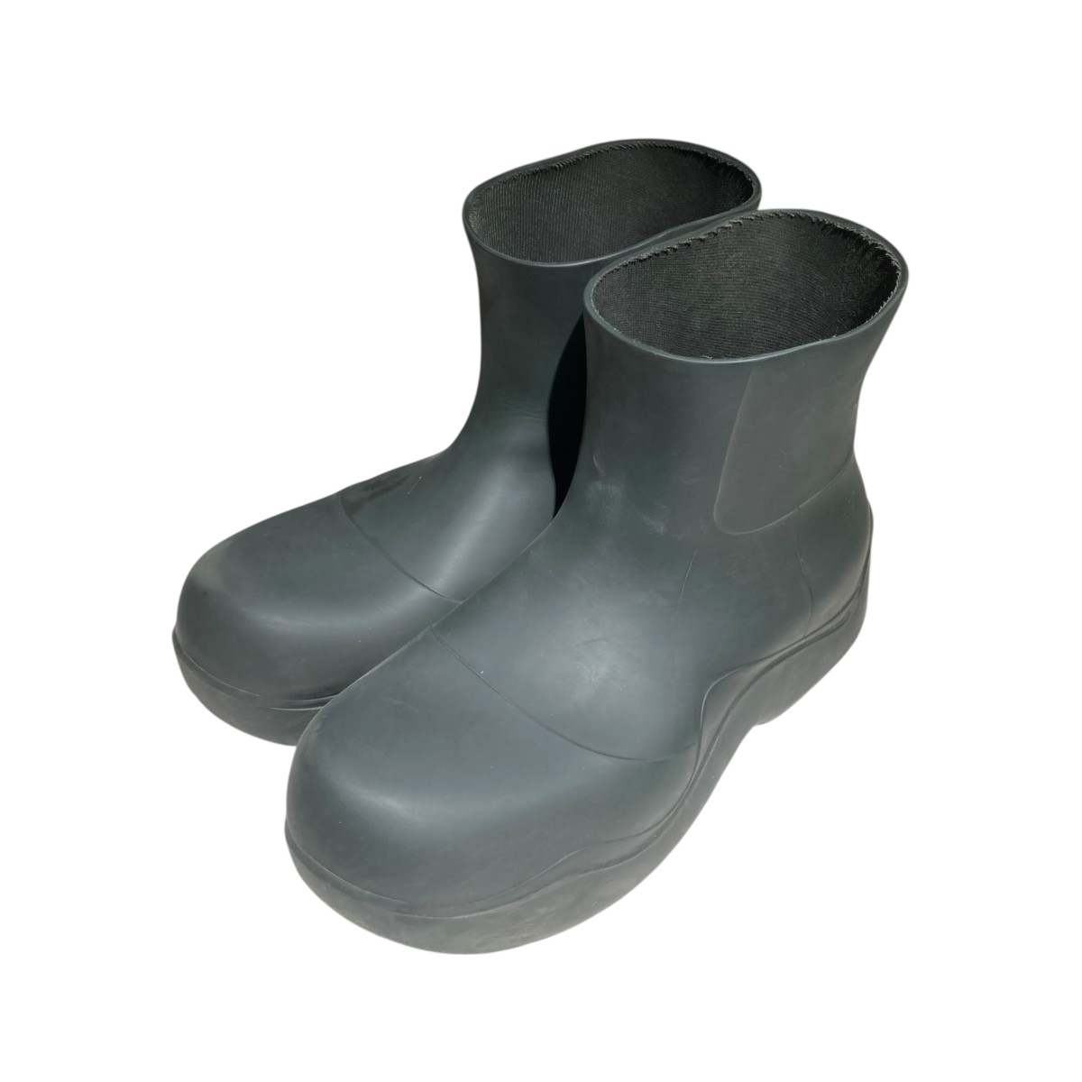 【中古】 BOTTEGA VENETA PUDDLE BOOTS レインブーツ ブラック サイズ:40 【090426】(ボッテガヴェネタ)