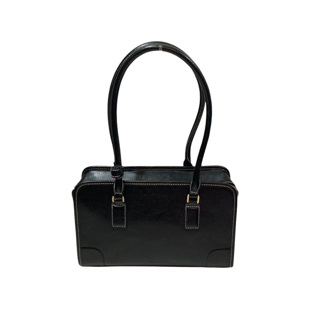 【中古】FOLNUA トートバッグ 黒いこと 【240526】（フォルニュア）