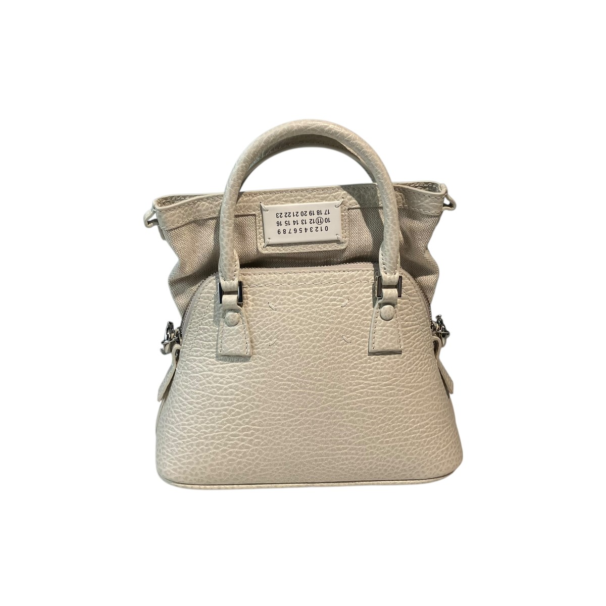 【中古】 Maison Margiela　 23SS 5AC マイクロ ショルダーバッグ S56WG0081 ホワイト 【090426】（メゾンマルジェラ）