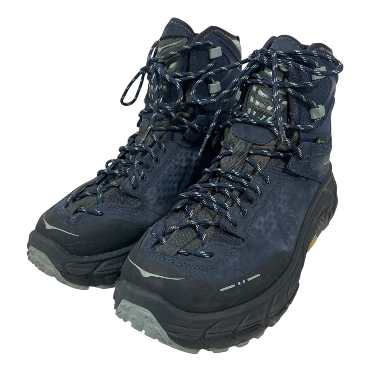 【中古】 HOKA×J．L-A．L　 ハイキングブーツ ハイカットスニーカー TOR ULTRA HI トー ウルトラ ハイ 1144651 ネイビー サイズ：27.5cm 【090426】（ホカ×ジェイラル）