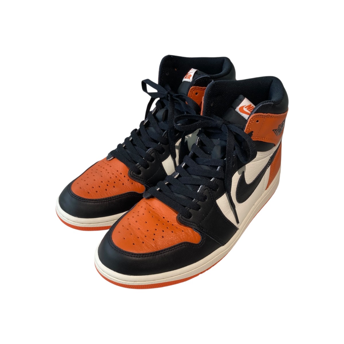 【中古】 NIKE Air Jordan 1 Retro High OG Shattered Backboard ハイカットスニーカー DZ5485-008 オレンジ×ブラック サイズ:29 【090426】(ナイキ)