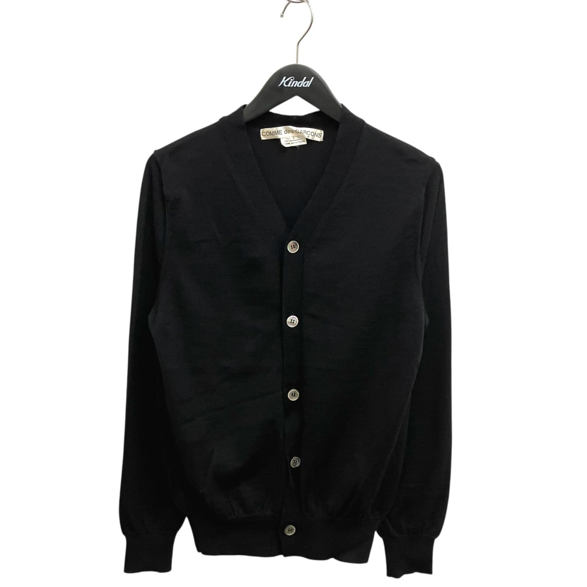 【中古】 COMME des GARCONS　 AD2006 薄手カーディガン GR-N030 ブラック サイズ：S 【090426】（コムデギャルソン）