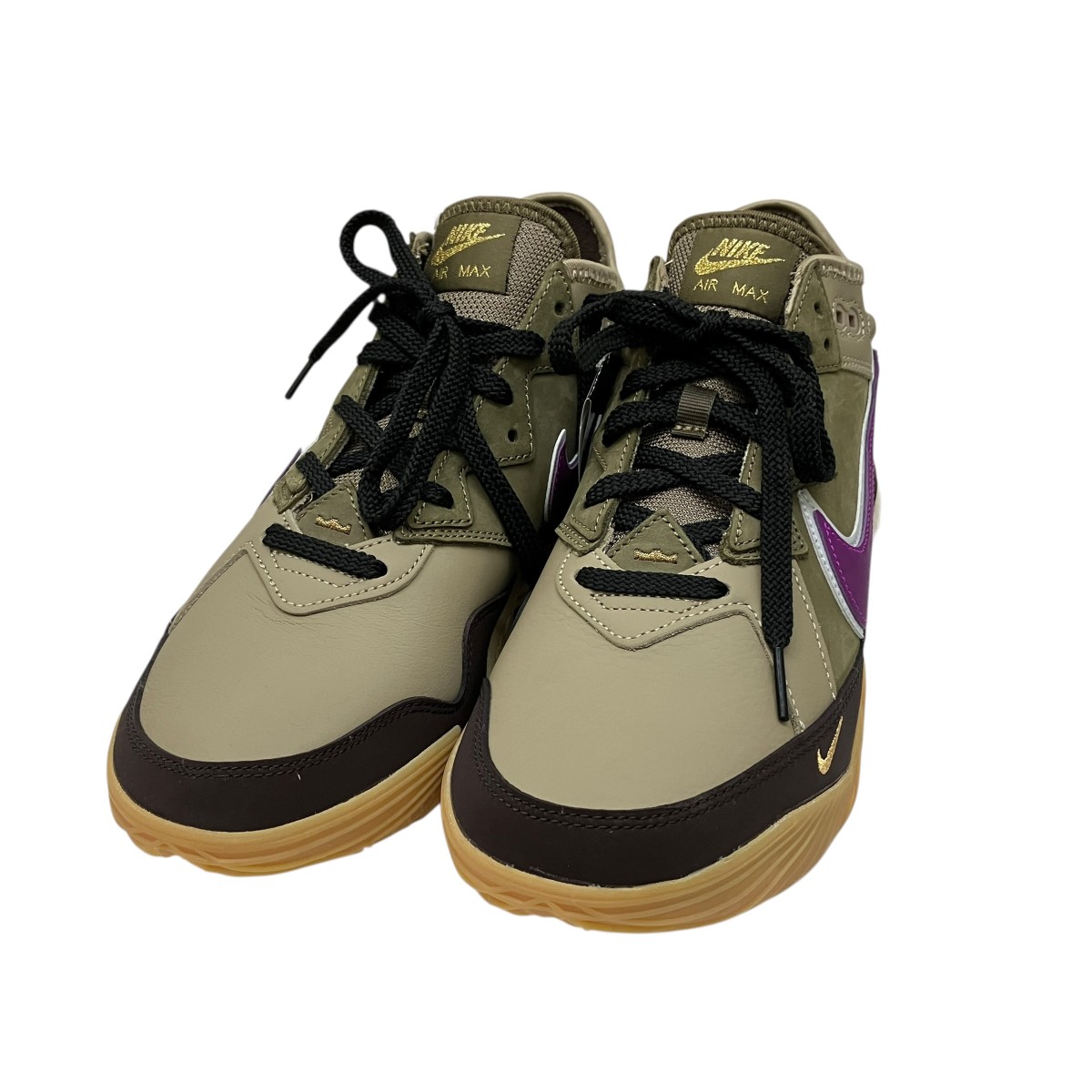 【中古】 NIKE　 LeBron 18 Low Viotech スニーカー CW3153-200 ベージュ サイズ：26.5cm 【090426】（ナイキ）